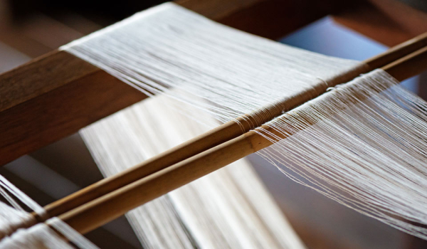 A photograph of a loom